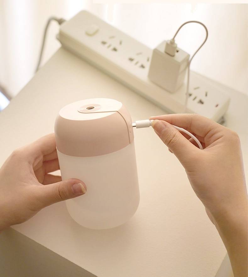 Mini Portable Ultrasonic Air Humidifer Aroma Essential Oil Diffuser USB Mist Maker Aromatherapy Humidifiers for Home Car