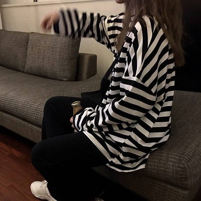 Striped Long Sleeve T-Shirt