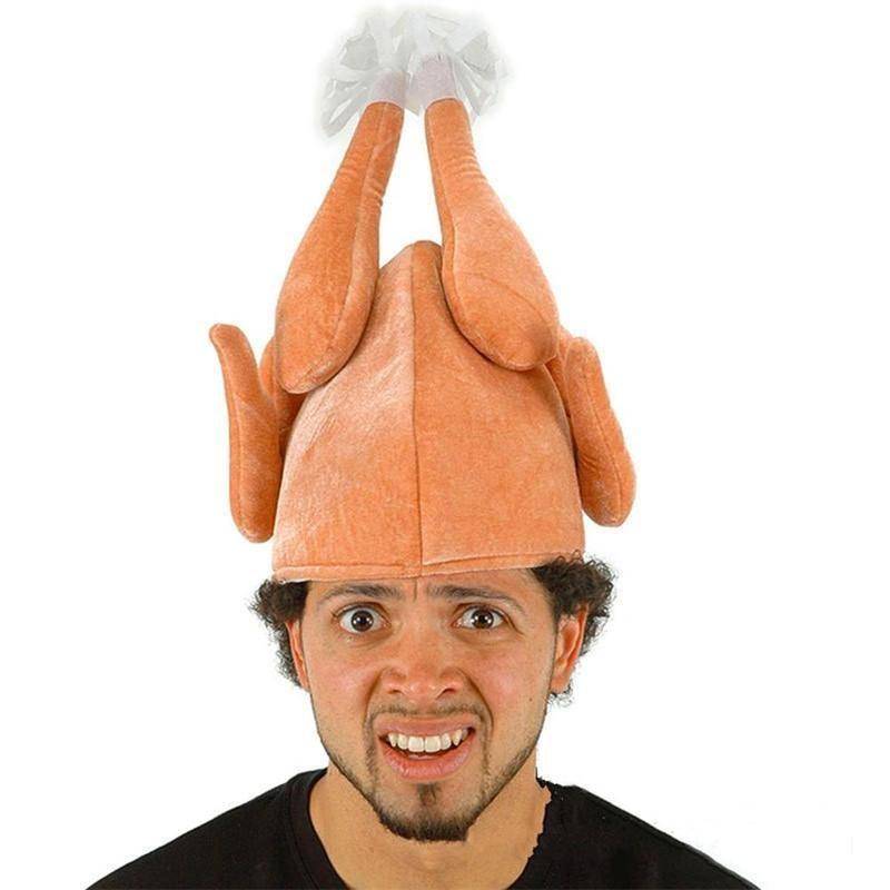 Roasted Turkey Plush Hat
