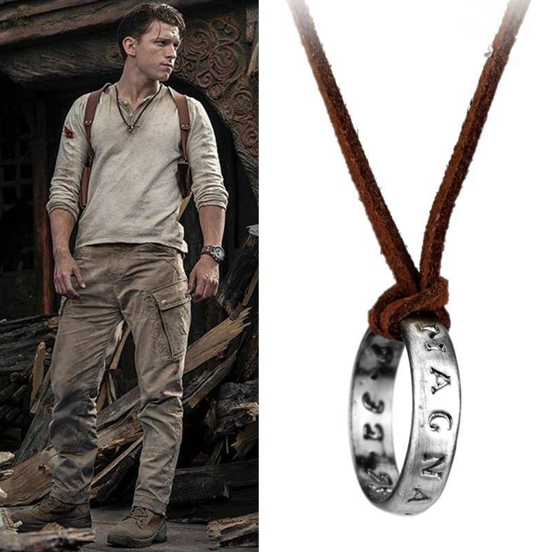 Uncharted 4 Nathan Drake Cosplay Necklace