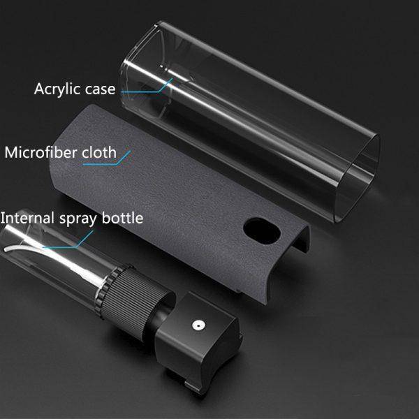 2in1 Microfiber Screen Cleaner Spray Bottle Set