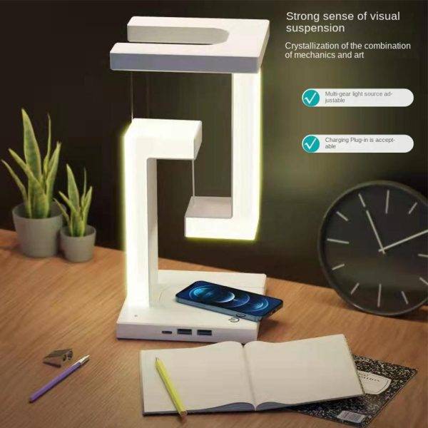Suspended Wireless Charging Lamp