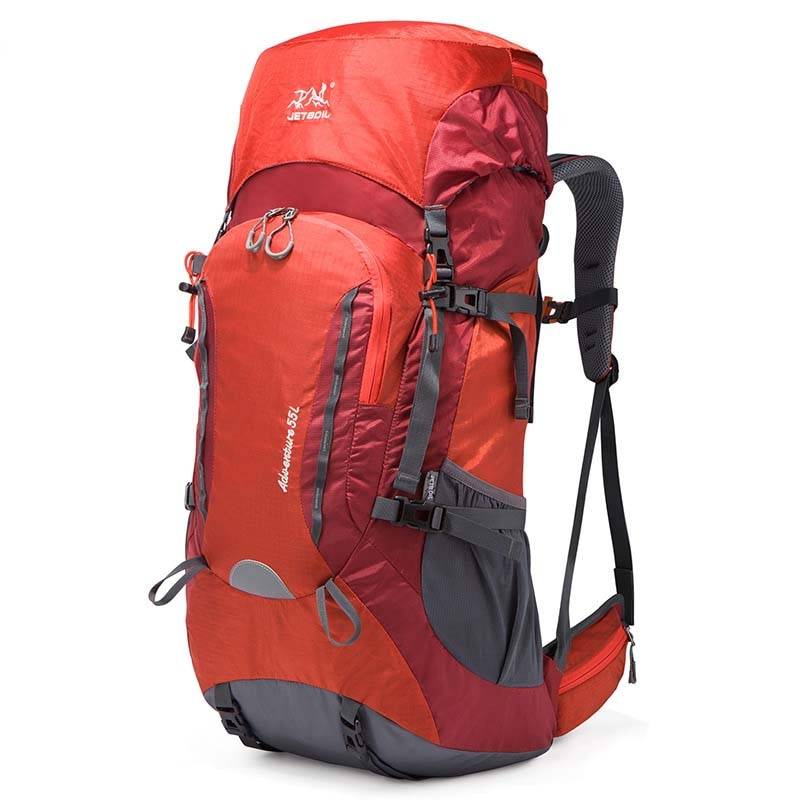 Jetboil Nylon 55L Large Capacity Mountaineering Bag Outdoor
