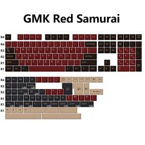 KBDiy GMK Keycap Clone Arctic Red Samurai 8008 for Mechanicla Keyboard 2