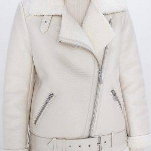 Ly Varey Lin Winter Faux Lamb Leather Jacket Women 2