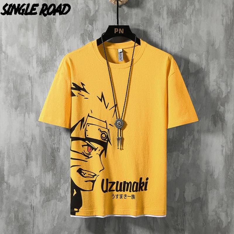 Single Road Men T-Shirt Summer