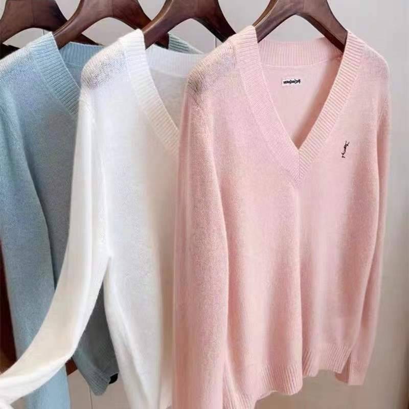 Thin Embroidery Sweater Women's Spring And Autumn