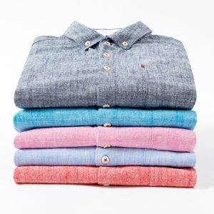 80% cotton 20% linen Shirts Longsleeve Shirt for Men clothing pure colored Casual hemp shirt camisa masculina mens dress shirts 2