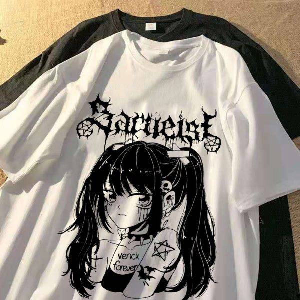 Anime Graphic Women T Shirt