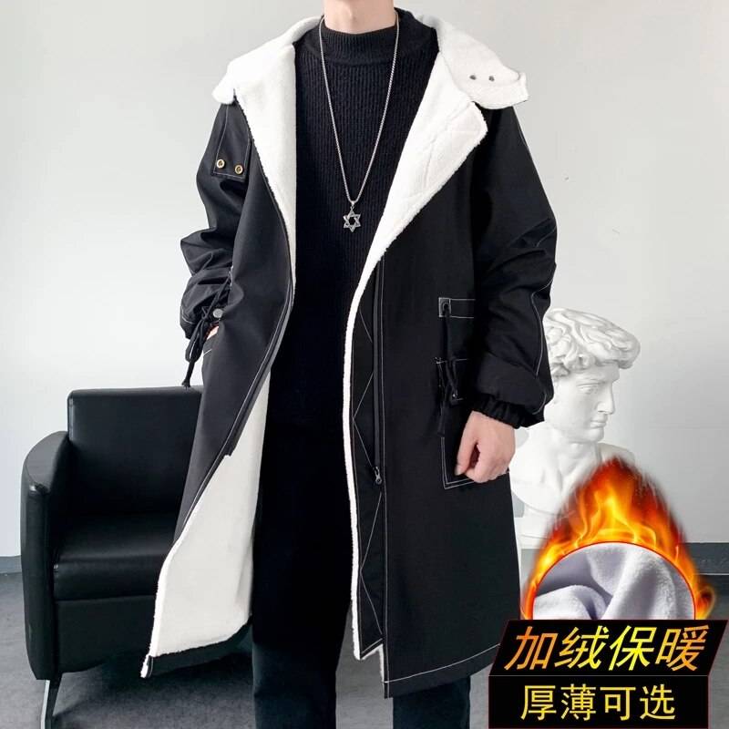 Winter Coat Men Hooded Thick High Quality