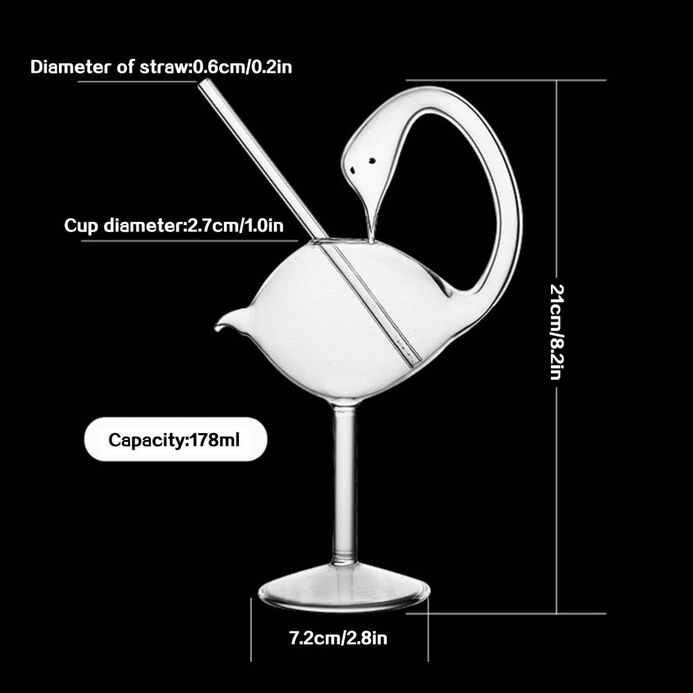 Glass Cup Transparent Juice Milk Tea