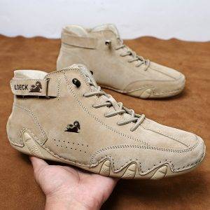 Leather Casual Sneakers for Men 2