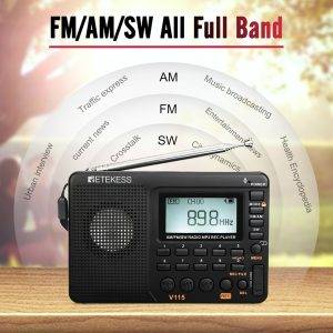 RETEKESS V115 Radio FM AM SW Portable Radios 2