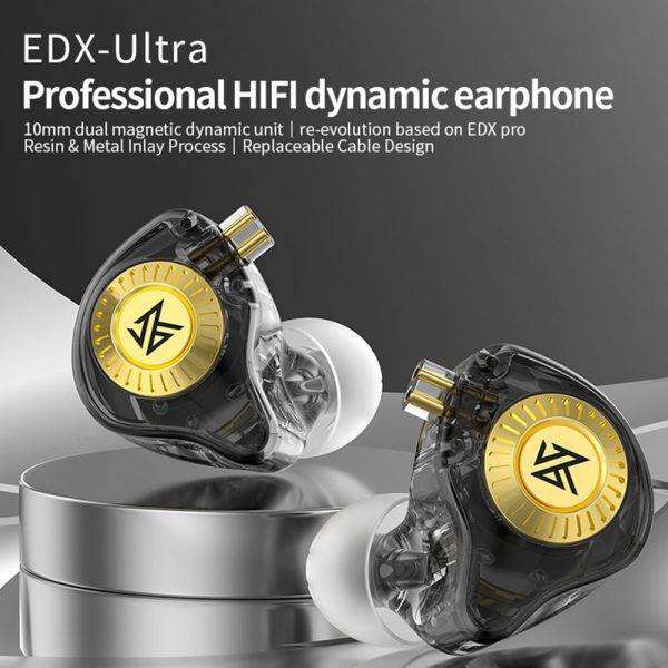 KZ EDX-Ultra Earphones Bass HIFI Earbuds