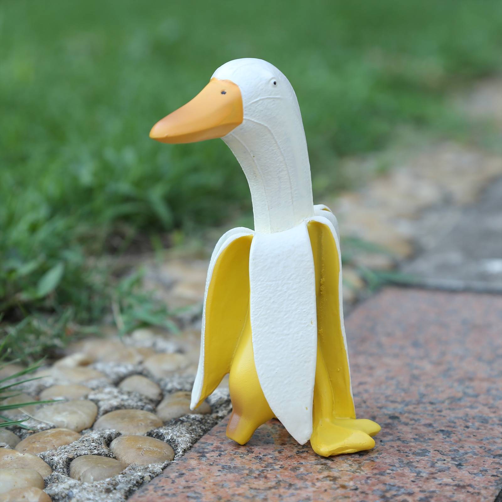 Banana Duck Art Statue