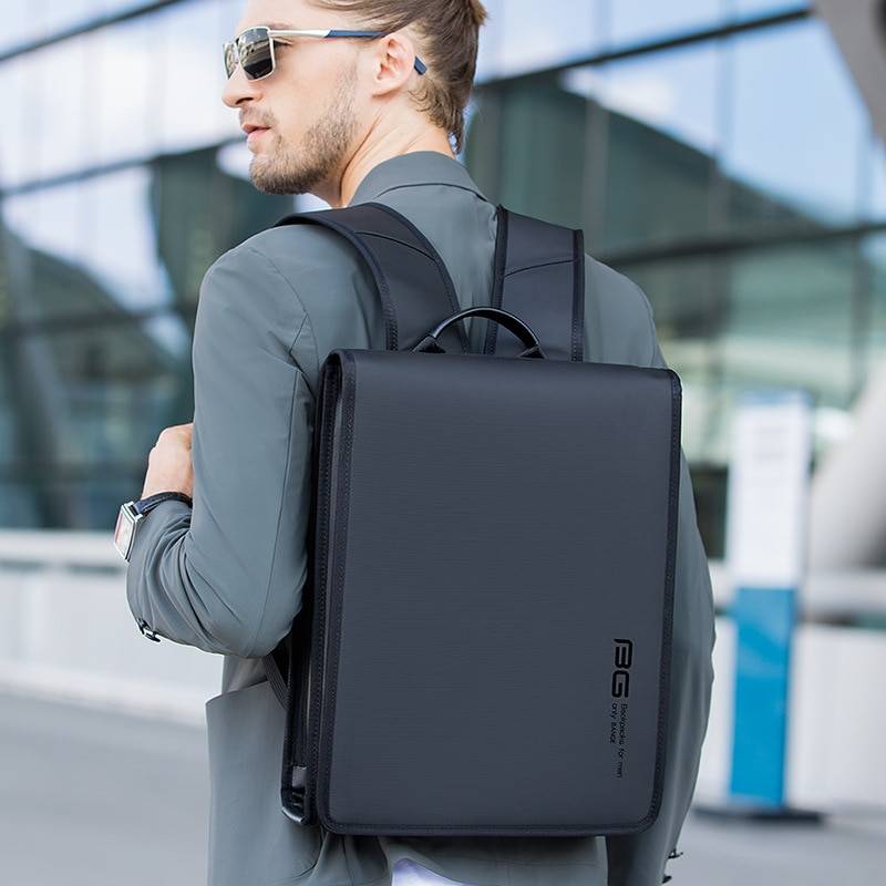 BANGE New Business Backpack Men's Anti-Theft Computer Bag