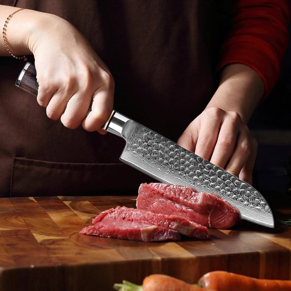 Damascus Knives Japanese Kitchen Knife