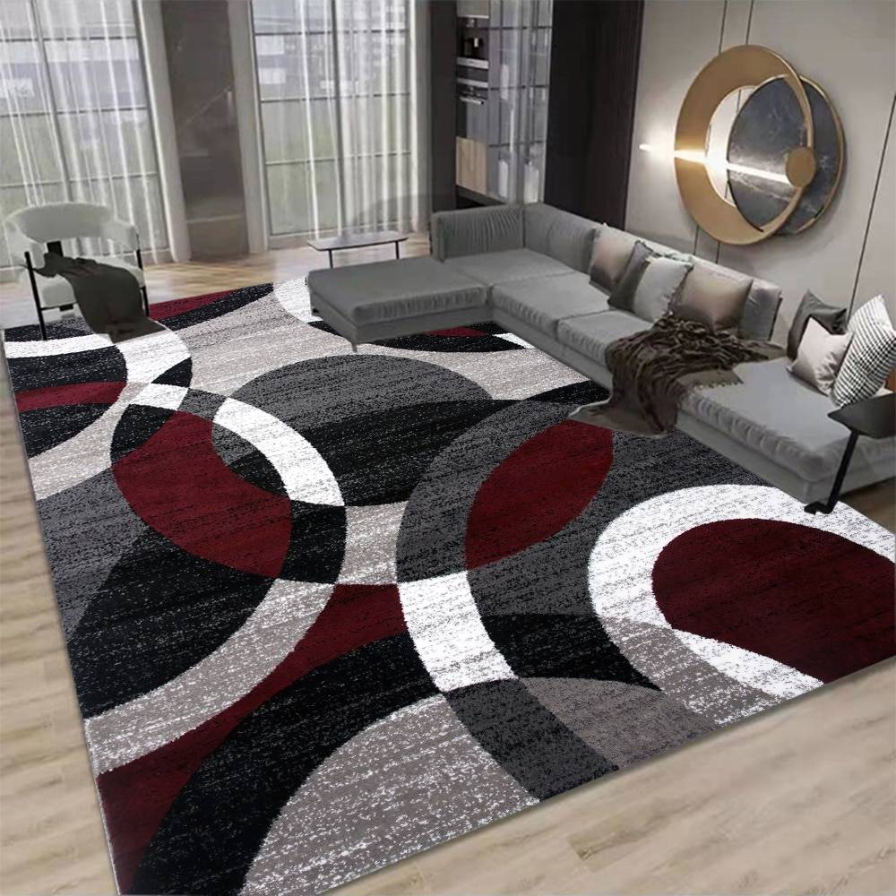 Nordic Elegance Geometric Carpet