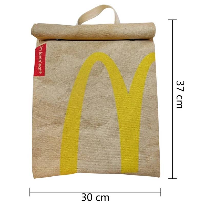 Woman Backpack Funny Cute Cartoon French Fries