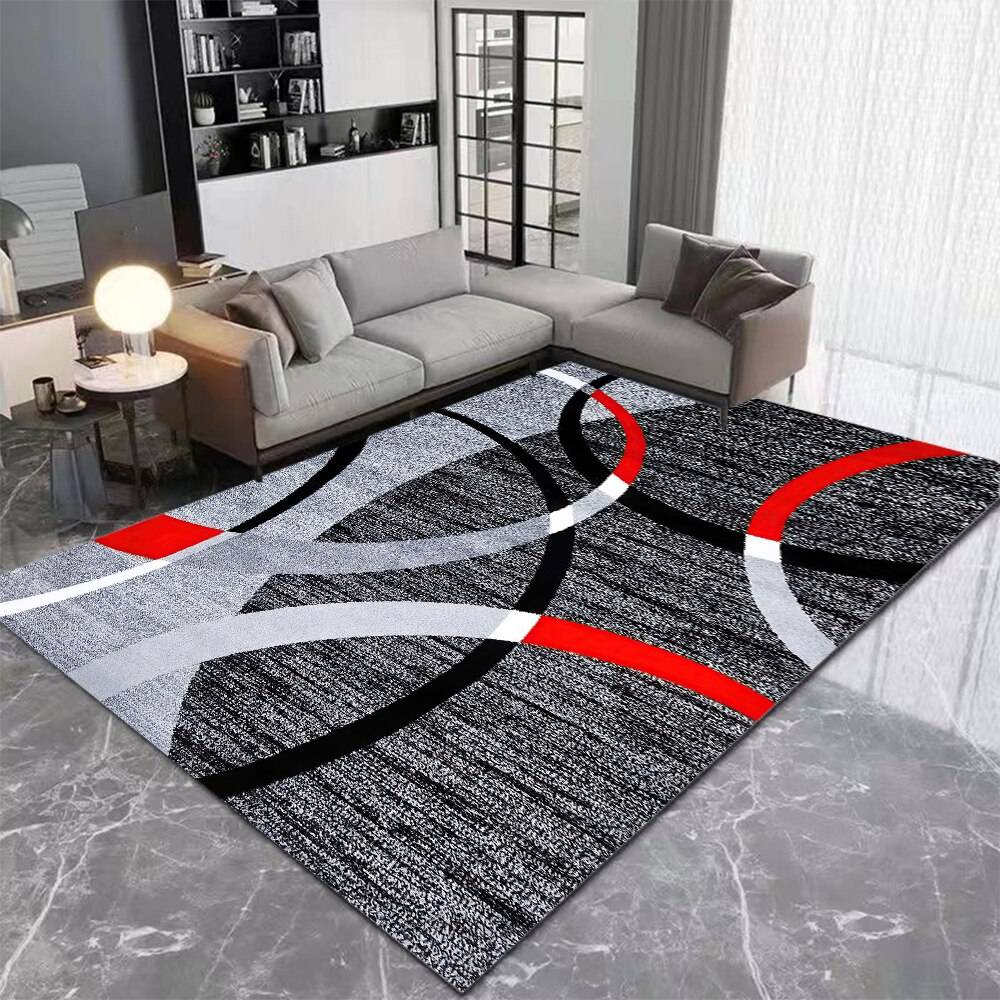 Nordic Elegance Geometric Carpet