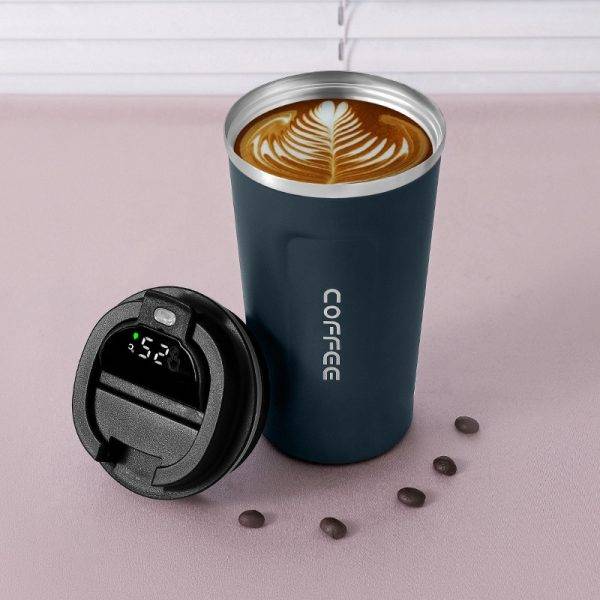 Coffee Cup 380/510ML Intellect Temp Display Thermal Vacuum