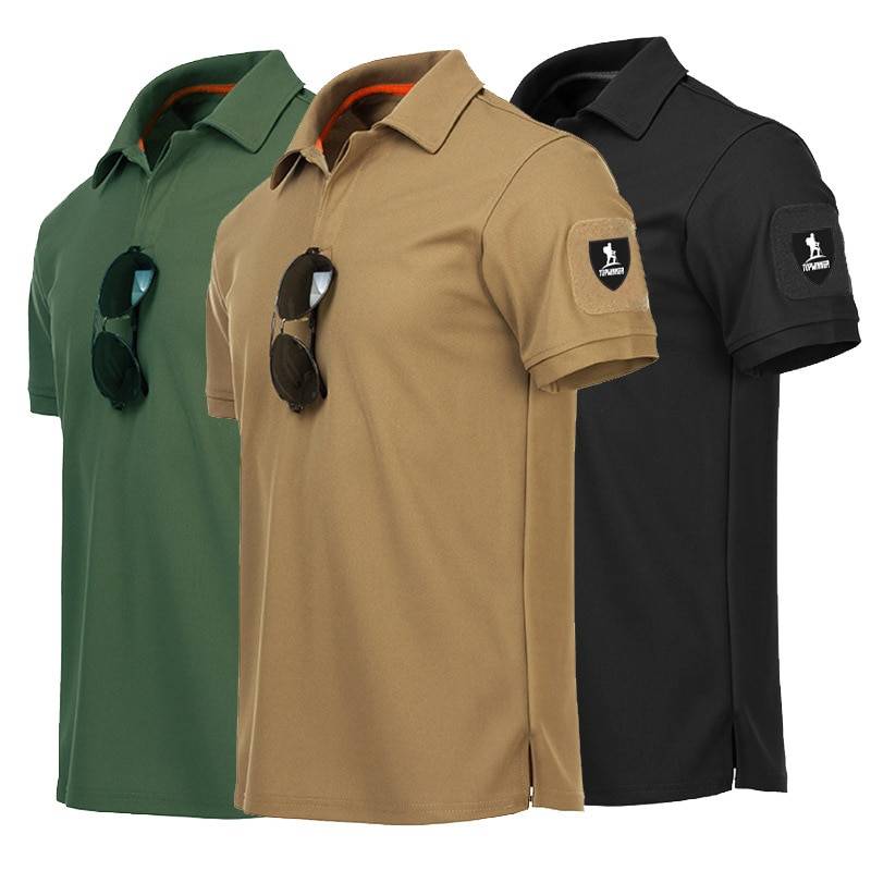 Men's Quick Dry Embroidered Polo