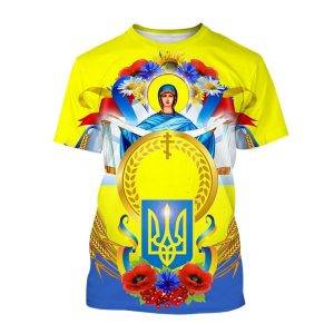 Ukraine Flag Men's T-Shirt 2